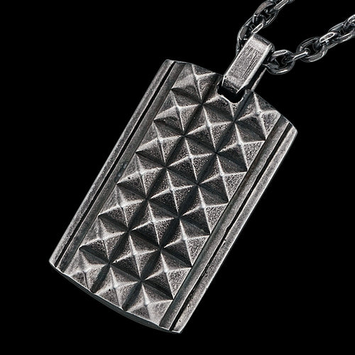 PYRAMID DOG TAG MEN'S NECKLACE | SAVE BRAVE AUSTRALIA