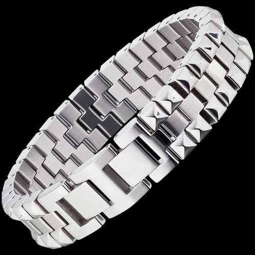 PYRAMID MEN'S BRACELET STAINLESS STEEL | SAVE BRAVE AUSTRALIA