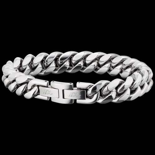 MEN'S CURB LINK BRACELET STAINLESS STEEL | SAVE BRAVE AUSTRALIA