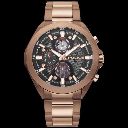 POLICE WADDEN COPPER TONE MEN'S WATCH | AUSTRALIA