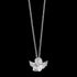 HERZENGEL CHILDREN'S SILVER WINGED ANGEL NECKLACE