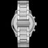 KENNETH COLE WHITE DIAL MULTIFUNCTION MEN'S LINK WATCH - BACK VIEW