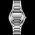 KENNETH COLE SILVER MOTHER OF PEARL GEM HALO CLASSIC LADIES WATCH - BACK VIEW