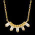 ANIA HAIE GLOW GETTER GOLD GLOW SOLID BAR 40-45CM NECKLACE - CLOSE-UP