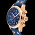 TW STEEL SWISS SAPPHIRE VOLANTE CHRONO ROSE GOLD BLUE DIAL WATCH SVS204 - SIDE VIEW