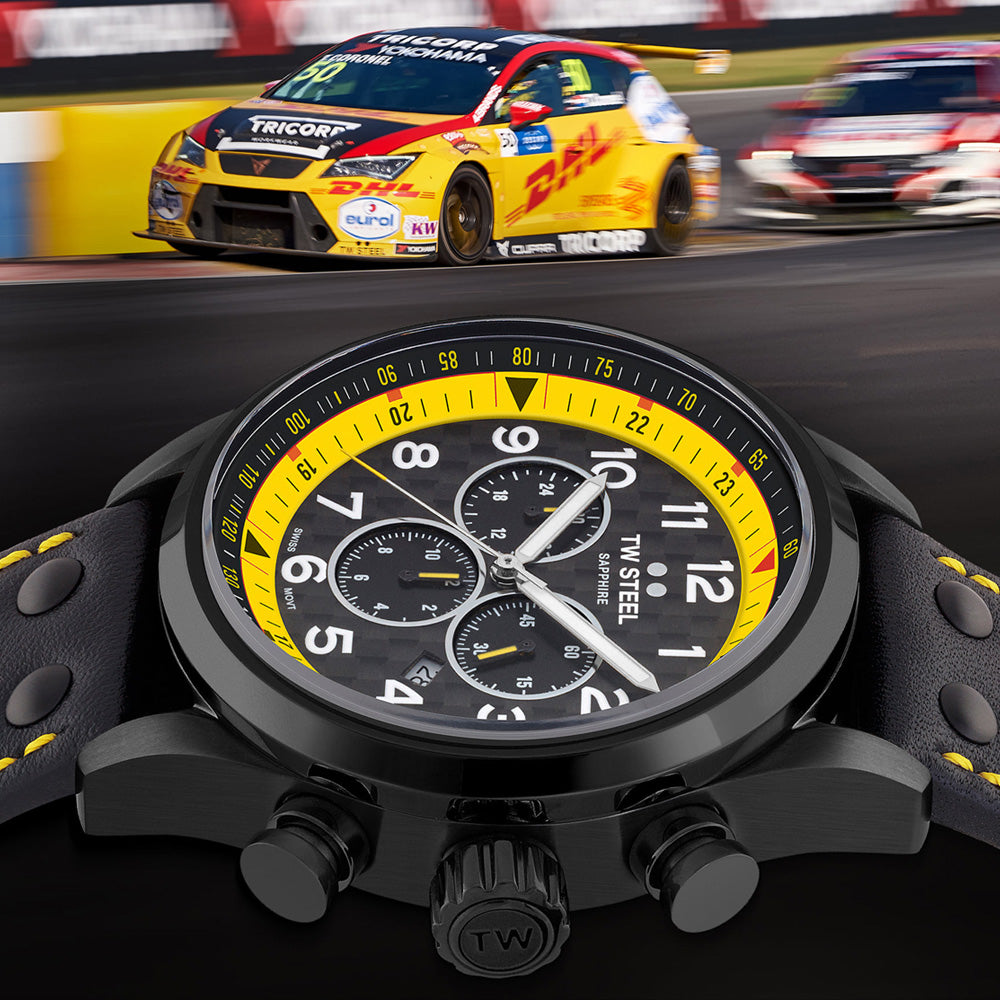 TW STEEL CORONEL WTCR THE SNOWMAN 50 SPECIAL EDITION SWISS VOLANTE WATCH SVS301 - BEAUTY VIEW