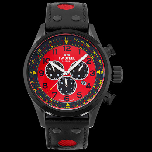 TW STEEL TOM CORONEL RACING TCR LIMITED EDITION SWISS VOLANTE WATCH SVS304