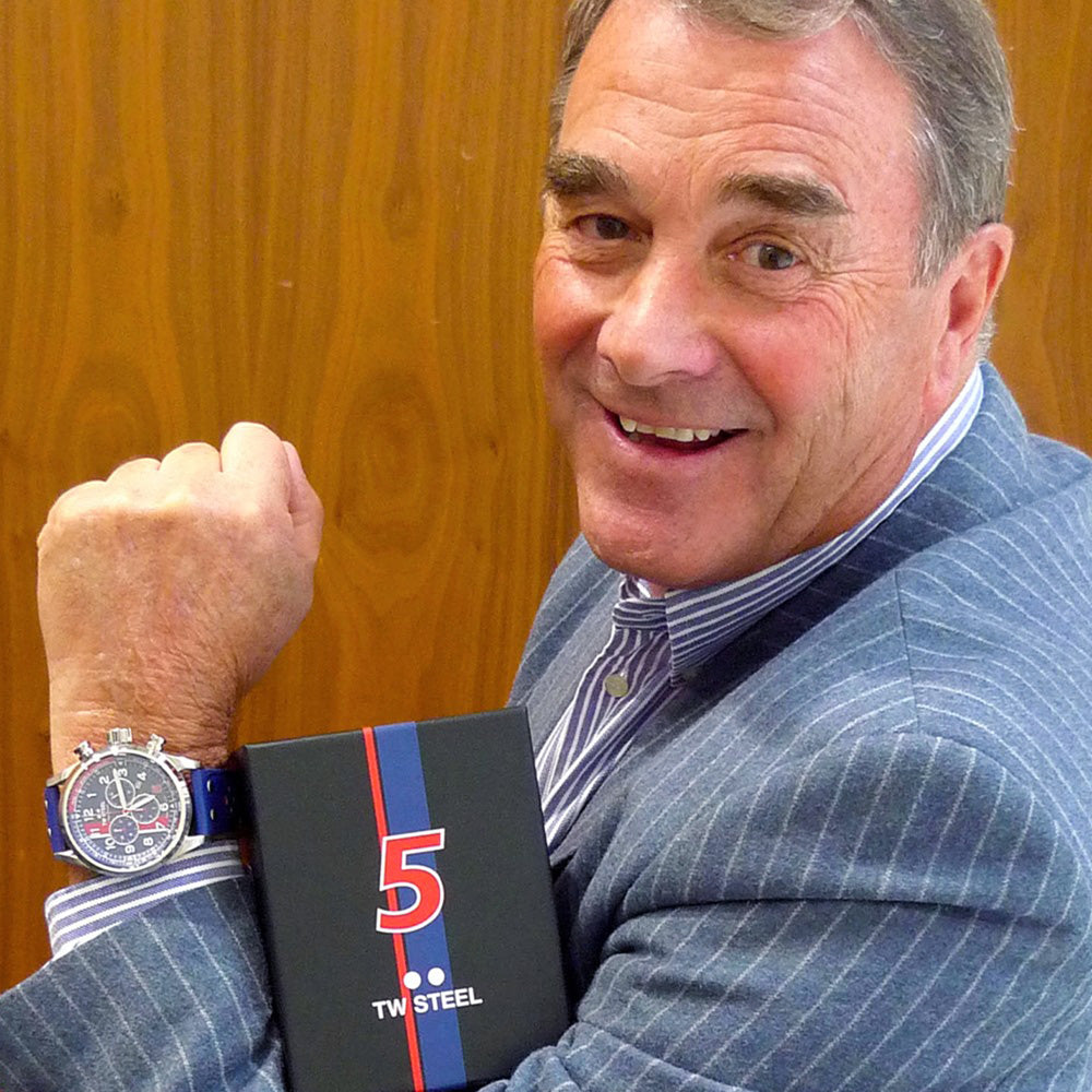 TW STEEL 1992 RED 5 NIGEL MANSELL FORMULA ONE LIMITED EDITION SWISS VOLANTE WATCH SVS307 - WORK BY NIGEL MANSELL