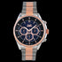 JAG MEN'S TAJ BLUE DIAL ROSE GOLD TWO-TONE WATCH