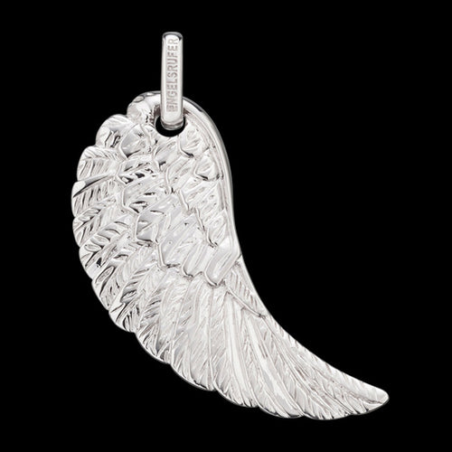 LARGE ANGEL WING SILVER PENDANT | ENGELSRUFER AUSTRALIA