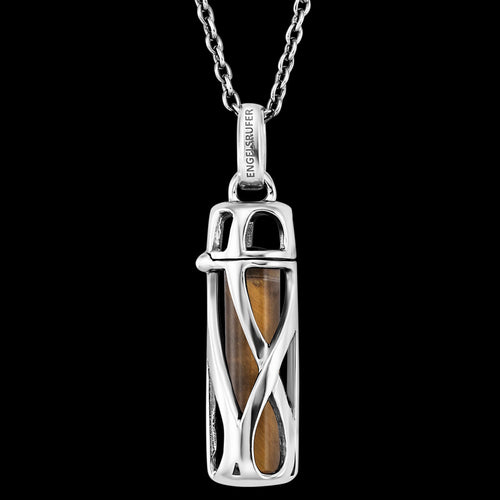 TIGER EYE INFINITY NECKLACE | ENGELSRUFER AUSTRALIA