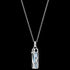 ENGELSRUFER SILVER BLUE AGATE POWER STONE SMALL NECKLACE