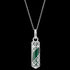 MALACHITE STONE FLOWER OF LIFE NECKLACE | ENGELSRUFER AUSTRALIA