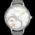 ENGELSRUFER HAPPY HEARTS SILVER GREY WATCH - DIAL CLOSE-UP