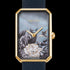 ENGELSRUFER ROMANTIC GARDEN OBLONG NIGHT BLUE WATCH - DIAL CLOSE-UP