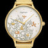 ENGELSRUFER TREE OF LIFE GOLD MESH WATCH - DIAL CLOSE-UP
