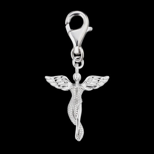 ANGEL WITH WINGS SILVER BRACELET CHARM | ENGELSRUFER AUSTRALIA