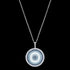 LUCKY EYE SILVER BLUE ENAMEL NECKLACE | ENGELSRUFER AUSTRALIA