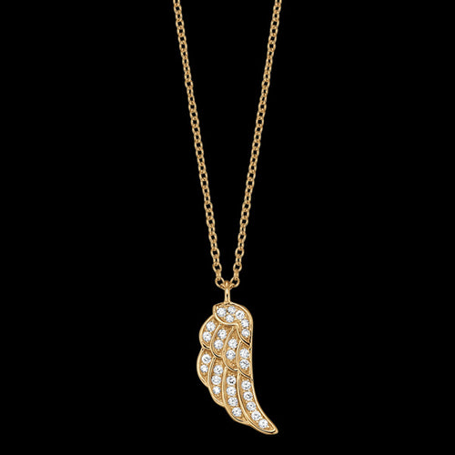 GOLD WING CZ NECKLACE | ENGELSRUFER AUSTRALIA