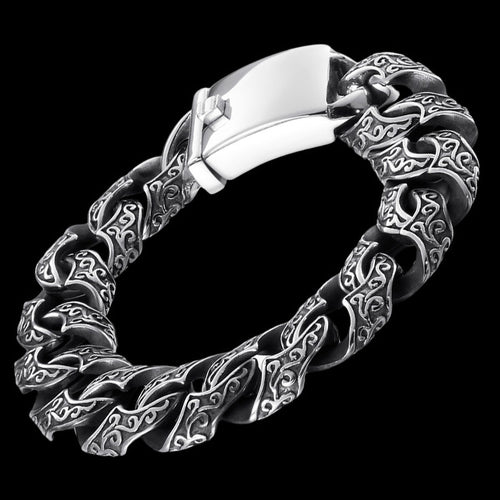 MAXIMAN SHOGUN 20MM MEN'S STAINLESS STEEL BRACELET