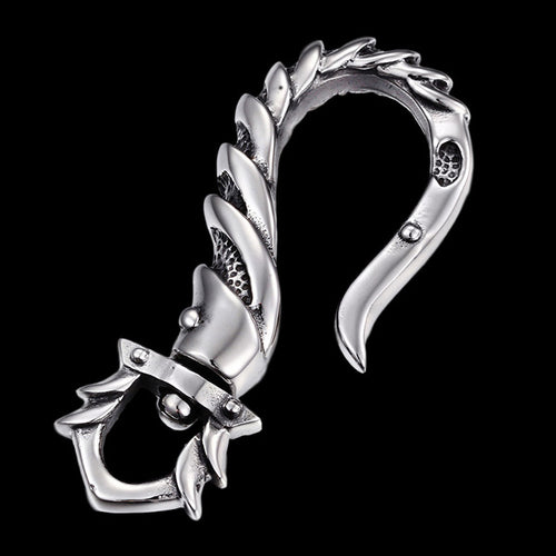 MAXIMAN DRAGON CLAW MEN'S STAINLESS STEEL KEYRING