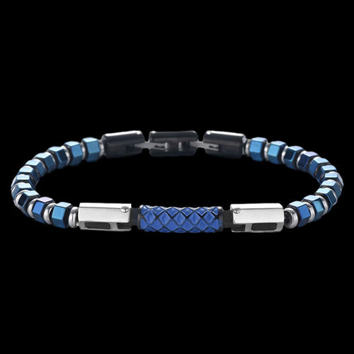 MAXIMAN APEX BLUE MEN'S STAINLESS STEEL BRACELET