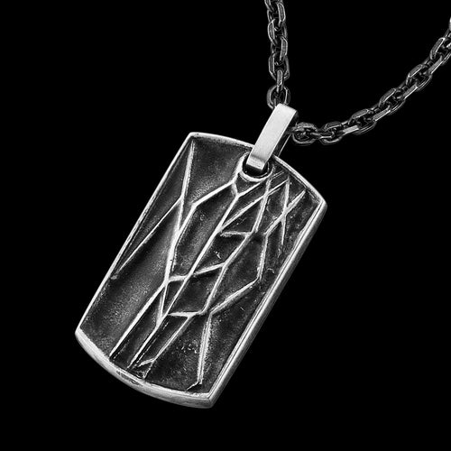 SAVE BRAVE MEN'S ROBIN DOGTAG NECKLACE