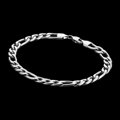 FIGARO CHAIN MEN'S 6MM STAINLESS STEEL BRACELET | SAVE BRAVE AUSTRALIA