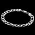 FIGARO CHAIN MEN'S 9MM STAINLESS STEEL BRACELET | SAVE BRAVE AUSTRALIA