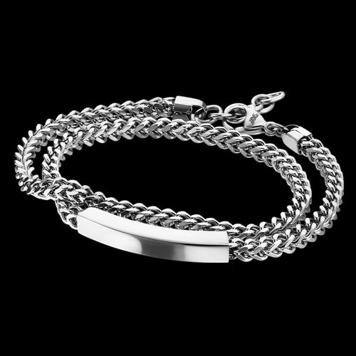 MEN'S ID BRACELET WRAPAROUND STAINLESS STEEL | SAVE BRAVE AUSTRALIA