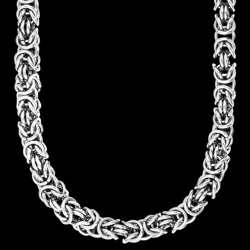 BYZANTINE CHAIN MEN'S STAINLESS STEEL NECKLACE | SAVE BRAVE AUSTRALIA