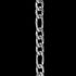 SAVE BRAVE MEN'S JACKSON STAINLESS STEEL CHAIN NECKLACE - LINK CLOSE-UP