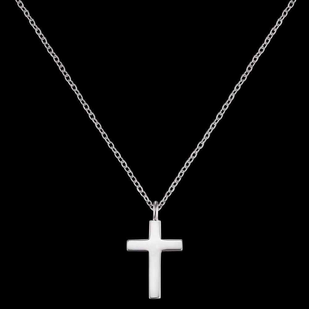 ENGELSRUFER SILVER LITTLE CROSS NECKLACE