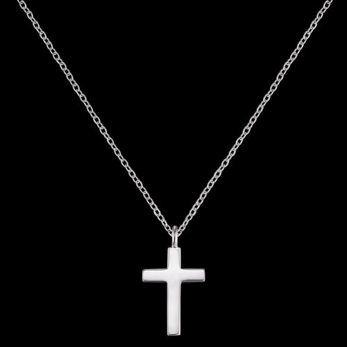 ENGELSRUFER SILVER LITTLE CROSS NECKLACE