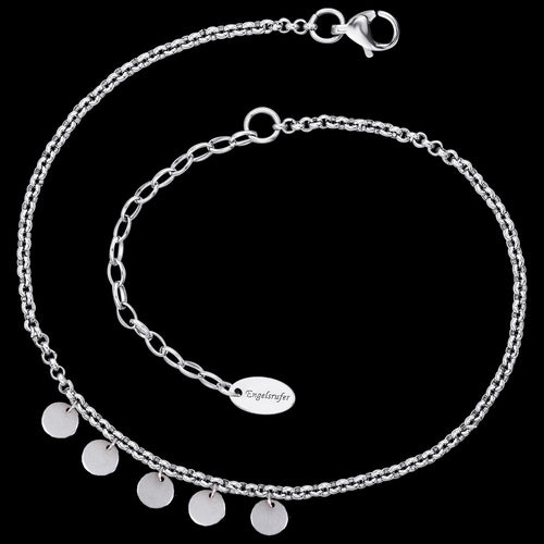 ENGELSRUFER STEEL LITTLE LUNA ANKLET