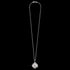 ENGELSRUFER SILVER WHITE SOUNDBALL EXTRA SMALL NECKLACE - FULL VIEW