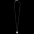 ENGELSRUFER SILVER BLUE AGATE POWERFUL STONE PARADISE NECKLACE - FULL VIEW