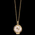 ROSE QUARTZ INFINITY CAGE GOLD NECKLACE | ENGELSRUFER AUSTRALIA
