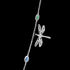 ENGELSRUFER SILVER JOYNATURE 80CM GINKGO DRAGONFLY NECKLACE - DRAGONFLY CLOSE-UP