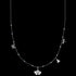 ENGELSRUFER SILVER JOYNATURE 80CM GINKGO DRAGONFLY NECKLACE - FULL VIEW