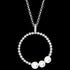 ENGELSRUFER SILVER PEARLS TRIO NECKLACE - CLOSE-UP