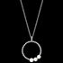 PEARL TRIO CIRCLE SILVER NECKLACE | ENGELSRUFER AUSTRALIA