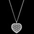 SILVER HEART FILIGREE NECKLACE | ENGELSRUFER AUSTRALIA