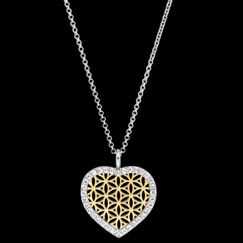 GOLD HEART FILIGREE NECKLACE | ENGELSRUFER AUSTRALIA