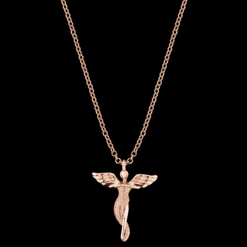 GUARDIAN ANGEL ROSE GOLD NECKLACE | ENGELSRUFER AUSTRALIA