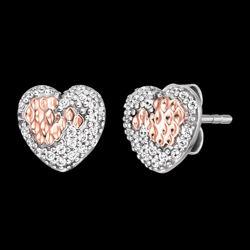 LOVE HEART STUD EARRINGS | ENGELSRUFER AUSTRALIA