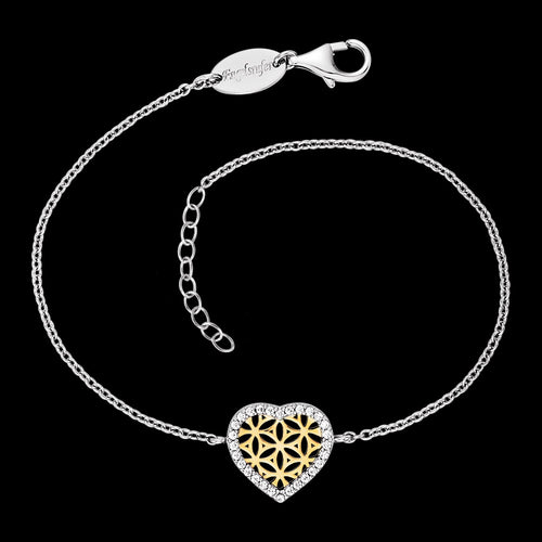 GOLD FILIGREE HEART BRACELET | ENGELSRUFER AUSTRALIA