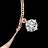 ENGELSRUFER ROSE GOLD TWIST WING CZ BRACELET - CLOSE-UP 2