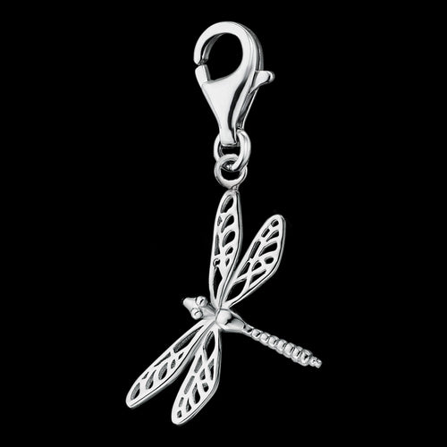 DRAGONFLY SILVER BRACELET CHARM | ENGELSRUFER AUSTRALIA