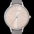 ENGELSRUFER FLOWER OF LIFE SILVER ROSE GOLD WATCH - DIAL CLOSE-UP